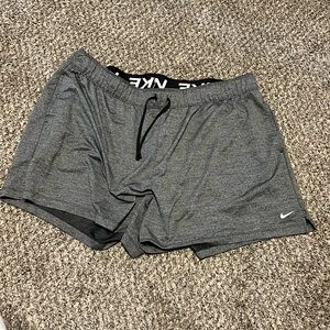 2X dark gray Nike shorts